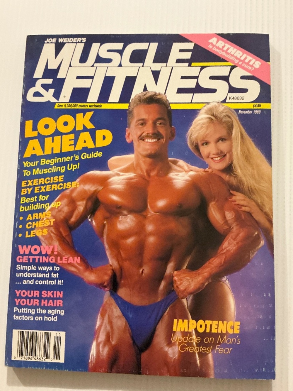 Joe Weider’s Muscle & Fitness Magazine November 1989